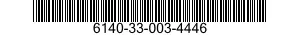 6140-33-003-4446 BATTERY,STORAGE 6140330034446 330034446