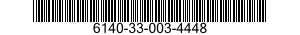 6140-33-003-4448 BATTERY,STORAGE 6140330034448 330034448