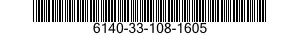 6140-33-108-1605 BATTERY,STORAGE 6140331081605 331081605