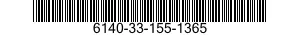 6140-33-155-1365 BATTERY,STORAGE 6140331551365 331551365