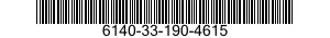 6140-33-190-4615 BATTERY,STORAGE 6140331904615 331904615