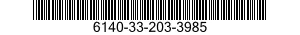 6140-33-203-3985 BATTERY,STORAGE 6140332033985 332033985