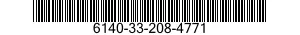 6140-33-208-4771 BATTERY,STORAGE 6140332084771 332084771