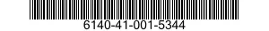 6140-41-001-5344 BATTERY,STORAGE 6140410015344 410015344