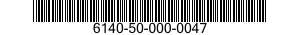 6140-50-000-0047 BATTERY,STORAGE 6140500000047 500000047