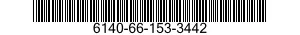 6140-66-153-3442 BATTERY,STORAGE 6140661533442 661533442