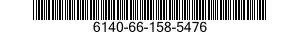 6140-66-158-5476 BATTERY ASSEMBLY 6140661585476 661585476