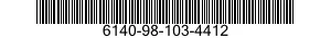 6140-98-103-4412  6140981034412 981034412