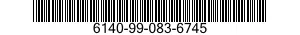 6140-99-083-6745 BATTERY,SECONDARY 6140990836745 990836745