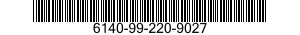 6140-99-220-9027 CELL BATTERY 6140992209027 992209027