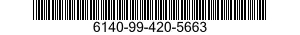 6140-99-420-5663 BATTERY,SAFETY 6140994205663 994205663