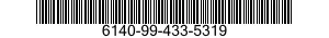 6140-99-433-5319 BATTERY,SECONDARY 6140994335319 994335319