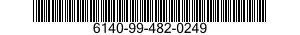 6140-99-482-0249 BATTERY,STORAGE 6140994820249 994820249