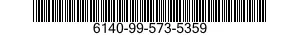 6140-99-573-5359 BATTERY,STORAGE 6140995735359 995735359