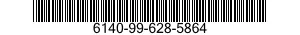 6140-99-628-5864 BATTERY,SECONDARY 6140996285864 996285864