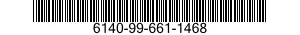 6140-99-661-1468 BATTERY,SECONDARY 6140996611468 996611468