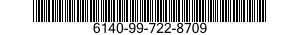 6140-99-722-8709 BATTERY,SECONDARY 6140997228709 997228709