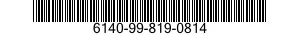 6140-99-819-0814 CELL,BATTERY 6140998190814 998190814