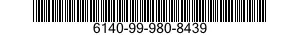 6140-99-980-8439 BATTERY ASSEMBLY 6140999808439 999808439