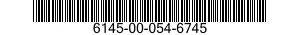 6145-00-054-6745  6145000546745 000546745