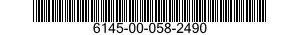 6145-00-058-2490  6145000582490 000582490
