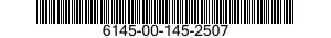 6145-00-145-2507  6145001452507 001452507