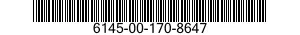 6145-00-170-8647  6145001708647 001708647