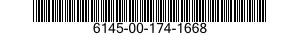 6145-00-174-1668  6145001741668 001741668