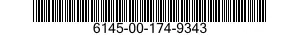 6145-00-174-9343  6145001749343 001749343