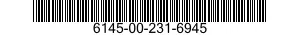 6145-00-231-6945  6145002316945 002316945