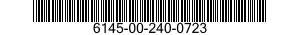 6145-00-240-0723  6145002400723 002400723