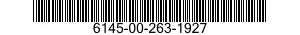 6145-00-263-1927  6145002631927 002631927