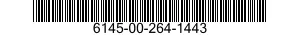 6145-00-264-1443 CABLE,POWER,ELECTRICAL 6145002641443 002641443