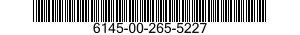 6145-00-265-5227  6145002655227 002655227