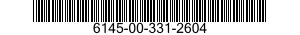6145-00-331-2604  6145003312604 003312604