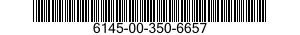 6145-00-350-6657 WIRE,ELECTRICAL 6145003506657 003506657