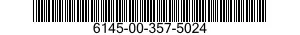 6145-00-357-5024  6145003575024 003575024