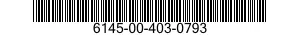 6145-00-403-0793  6145004030793 004030793