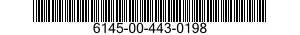 6145-00-443-0198  6145004430198 004430198