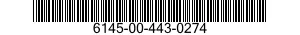 6145-00-443-0274  6145004430274 004430274