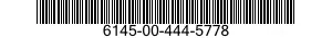 6145-00-444-5778 WIRE,ELECTRICAL 6145004445778 004445778
