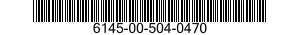 6145-00-504-0470  6145005040470 005040470