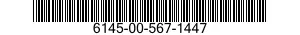 6145-00-567-1447  6145005671447 005671447