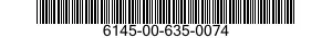 6145-00-635-0074  6145006350074 006350074