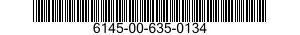 6145-00-635-0134  6145006350134 006350134