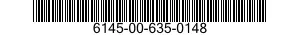 6145-00-635-0148  6145006350148 006350148