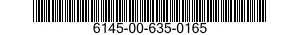 6145-00-635-0165  6145006350165 006350165
