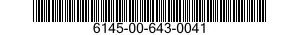 6145-00-643-0041  6145006430041 006430041