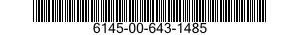 6145-00-643-1485  6145006431485 006431485