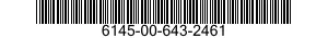 6145-00-643-2461  6145006432461 006432461
